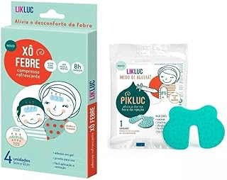 Kit Vacina com 1 Pikluc Alívio da Injeção + Xô Febre cx com 4 unidades - Likluc