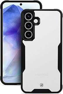 Gshield Capa Case Capinha Dual Shock Sense Preta Acabamento Premium Proteção Contra Arranhões, Quedas e Impactos para Samsung Galaxy (A55 5G)
