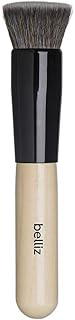 Pincel Marfim Kabuki Reto, Belliz, Preto/ Bege/ Cinza