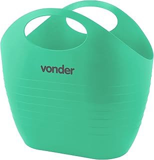 Vonder, Bolsa Plástica Multiuso, 20 litros, Verde.