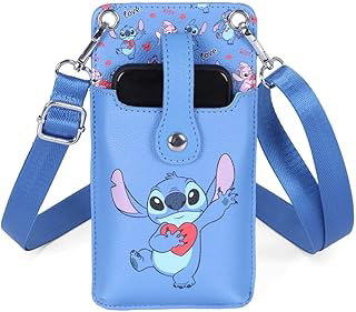 BOLSA CELULAR AZUL STITCH - BSC760180200UN