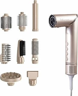 BE EMOTION Modelador e Secador Multi Styler 8 em 1 Dourado (220 Volts)