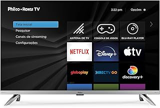 Fast Smart TV Philco 32” PTV32G7PR2CSBLH Dolby Audio Led Bivolt