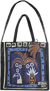 BOLSINHA FARM ME LEVA GRAFICO TROPICAL