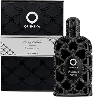 Orientica Amber Noir (Coleção De Luxo) Eau De Parfum Spray Para Unissex, 2,7 Onças