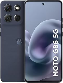 Smartphone Motorola Moto g86 5G Grafite + Fone Bluetooth Buds - 256GB 24GB (8GB RAM+16GB Ram Boost) Tela 1.5K pOLED, 50MP Sony camera OIS Moto AI, videos em 4K, IP68 + IP69