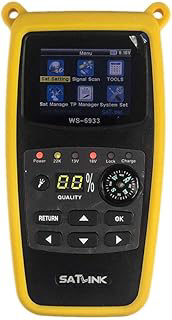 Localizador de Satelite SATLINK WS-6933 DVB-S2 Satellite Finder FTA CKU Band