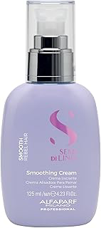 Alfaparf Milano Semi di Lino Smooth Leave-in - Para cabelos rebeldes e com frizz – Protege do calor e da umidade – Controla o frizz, alinha e hidrata – Qualidade profissional de salão 125 ml