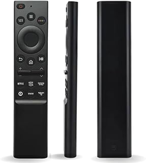 Controle Remoto Para Smart Tv Compatível com Samsung 4K 8K QLED Teclas de Atalho Netflix, Prime, Tv Plus, Globoplay