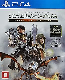 Sombras Da Guerra - Definitive Edition - PlayStation 4