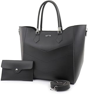 Bolsa Feminina Tote Grande com Alças de Mão e Estrutura Reforçada Retta