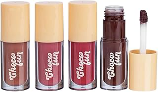 Tint Cream Labial em Creme, 4 Cores, com Pantenol e Vitamina E, 4,5ml Choco Fun - Máquiagem (Flan)
