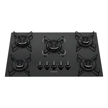 Cooktop Itatiaia Essencial 4 Bocas Preto