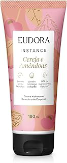 Eudora Creme Hidratante Desodorante Corporal Instance Cereja e Amêndoas 180ml