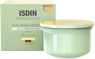 ISDIN Creme Anti-Idade para Pele Oleosa Isdinceutics Hyaluronic Moisture Oily Skin - 50g