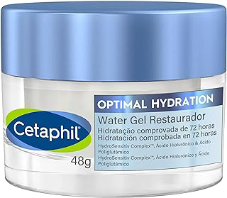 Cetaphil Optimal Hydration Water Gel Hidratante Com Ácido Hialurônico 48g