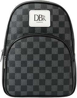 Mochila Feminina Viagem Maternidade de Couro Reforçada - Versátil com Ziper