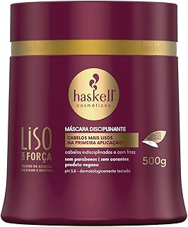 Haskell Mascara Liso Com Força 500G
