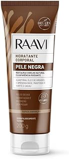 Raavi Hidratante Corporal Pele Negra Pequeno